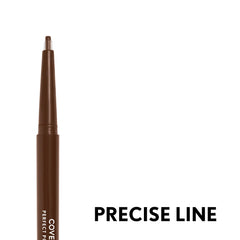 CoverGirl Perfect Point Plus Eyeliner Espresso swatch shows rich brown depth.