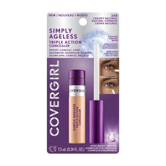 CoverGirl Simply Ageless Concealer blends seamlessly and resists creasing