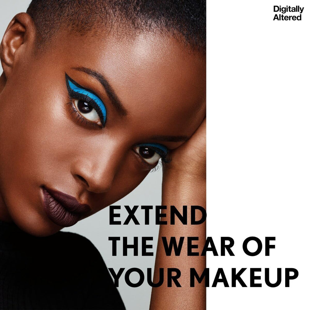 CoverGirl Primer during makeup application with a weightless feel.