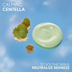 Application glow after applying Cashmere Calm primer under makeup.
