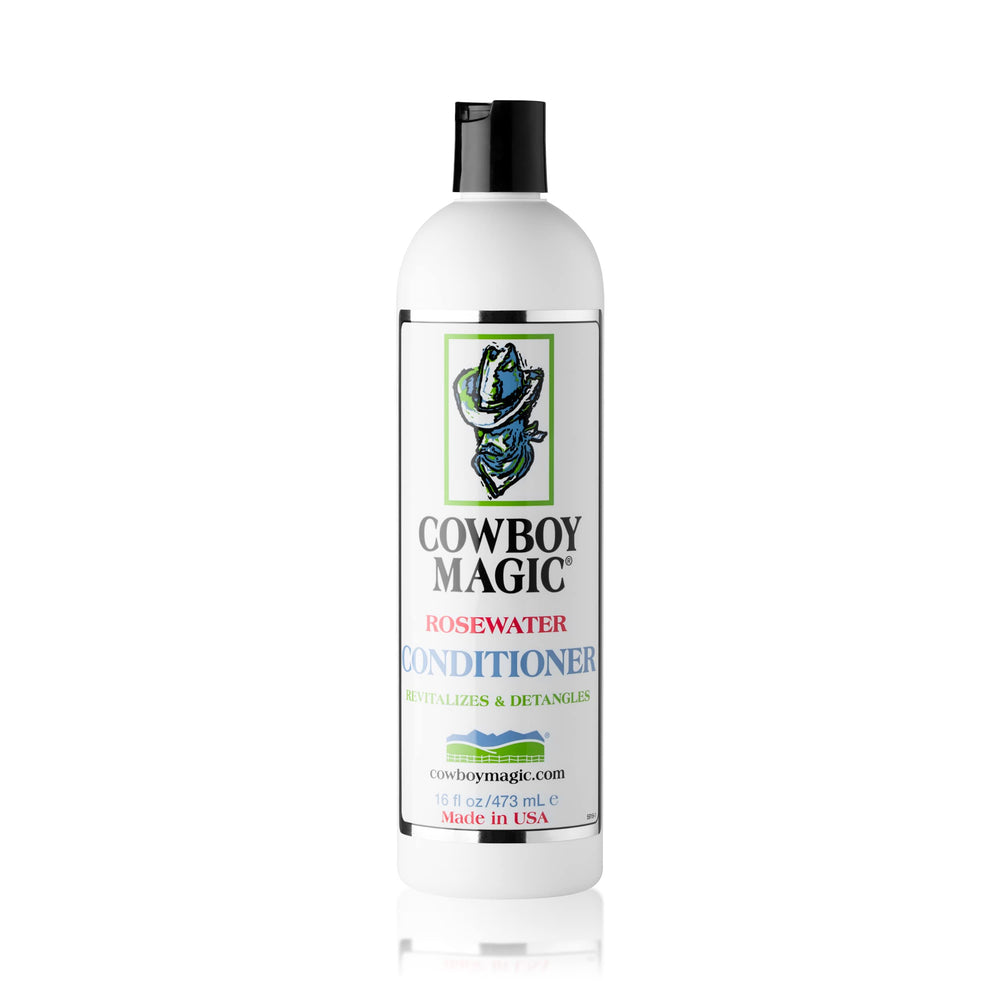 Cowboy Magic detangling action shows smooth, silky results.