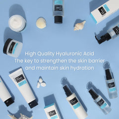 Packaging box presents Coxir Ultra Hyaluronic Emulsion identity.