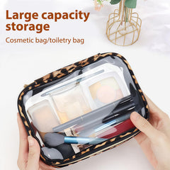 Cozomga Clear Makeup Bags are lightweight and portable for on the go touch ups.