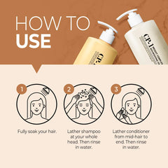CP-1 Spa-Like care scene evokes a premium home routine for hair care.