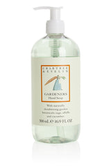 Crabtree and Evelyn Gardeners Hand Soap bottle with herbal cleanse for daily hands.