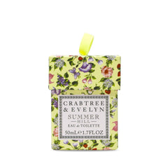 Crabtree & Evelyn Summer Hill packaging with elegant design for gifting or seasonal luxury