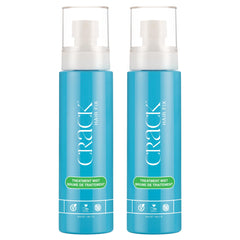 Crack Hair Fix Mist Spray bottle shown for daily moisture and protection.