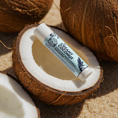 Crate 61 Lip Balm application on lips, signaling everyday protection