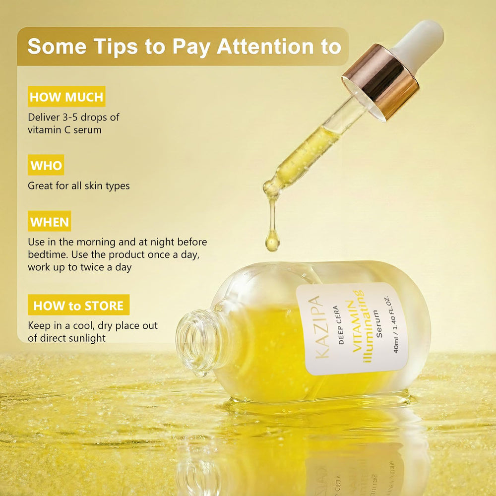Createreedo Vitamin C Serum hydration layer suggesting plump skin