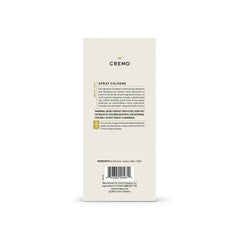 Presentation of Cremo Blue Cedar & Cypress fragrance for office or weekend
