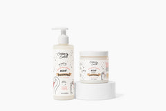 Cristina's Curls Kids Shampoo bottle close-up for gentle cleansing and refreshed scalp.