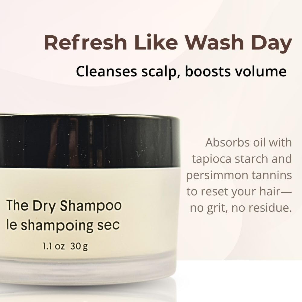 Crown Affair refillable container for sustainable, ongoing hair refresh.