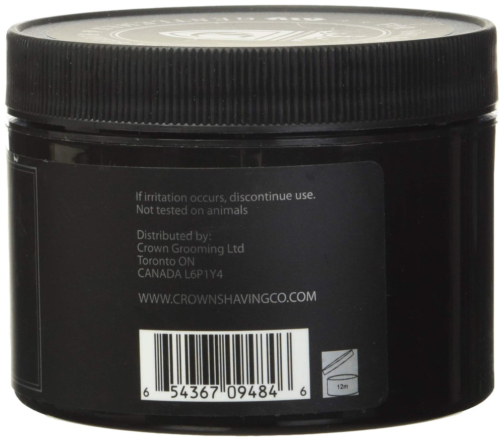 Crown Shaving Co rich lather creates a comfortable shaving experience.