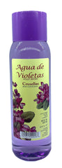 Crusellas Violet Water splash bottle for a calming daily fragrance