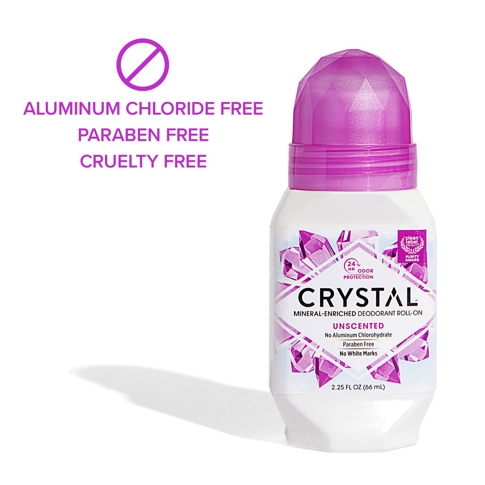 Crystal Essence mineral salts ingredients supporting gentle odor control