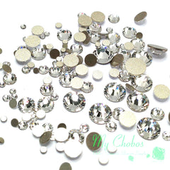 Crystal-Wholesale Austrian Clear flatbacks for nail art with brilliant sparkle