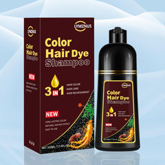 CSFDXD Instant Coffee Hair Dye Shampoo bottle for easy at-home color application.