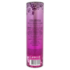Cuba Heartbreaker bottle side angle illustrating strong presence on a vanity