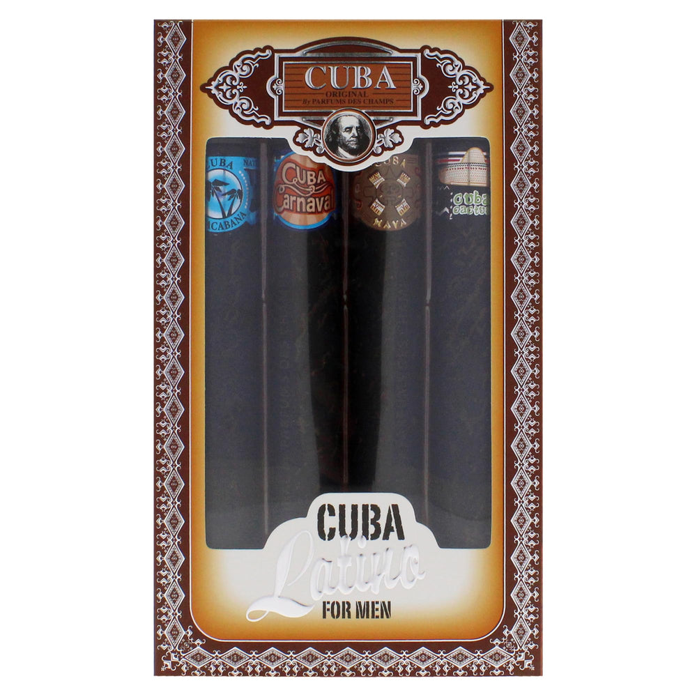 Cuba Latino Maya EDT bottle balances work and casual outings.
