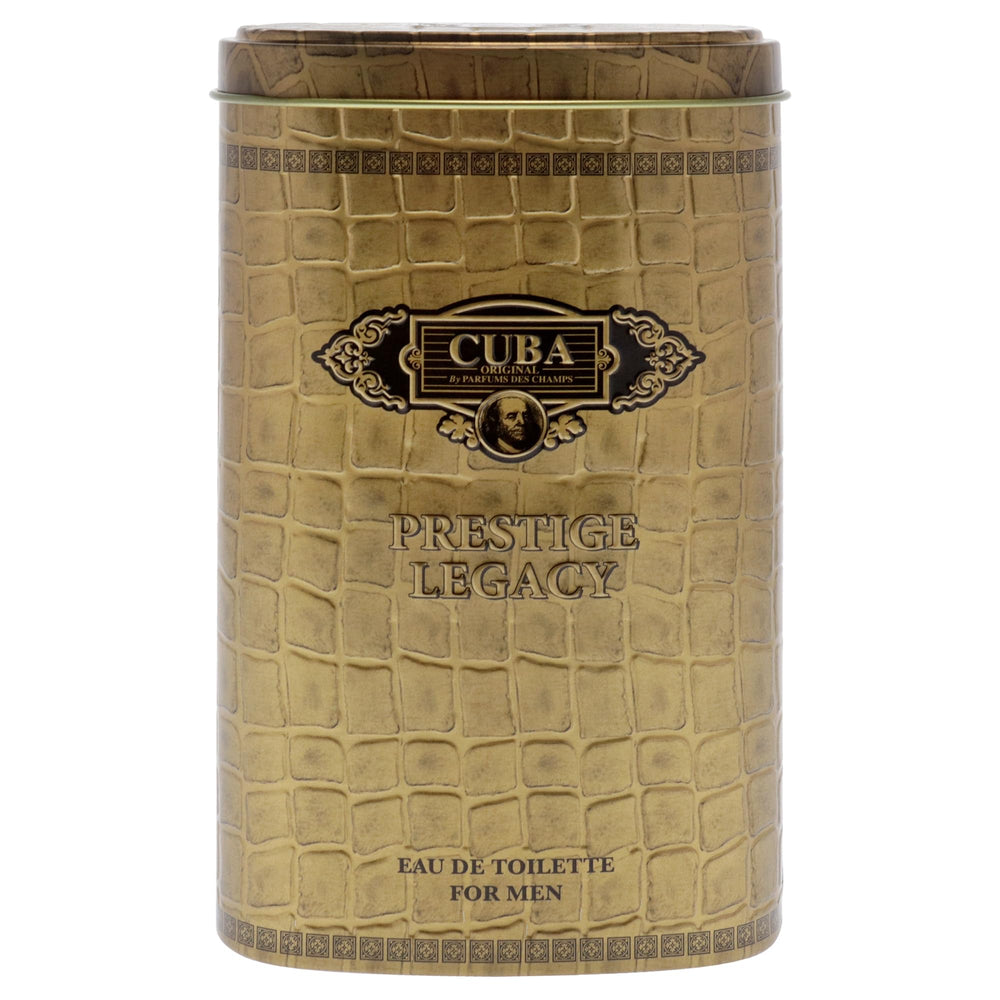 Cuba Prestige Legacy packaging box, premium presentation for gifting and collection.