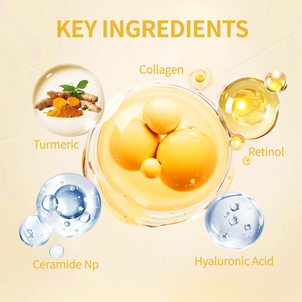 Cuemora Turmeric Overnight Mask spread texture for smooth, even application.