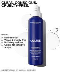 CULISE color-treated hair friendly formula blends seamlessly.