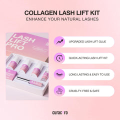 Step-by-step CURACORO application guide for efficient lash lifts