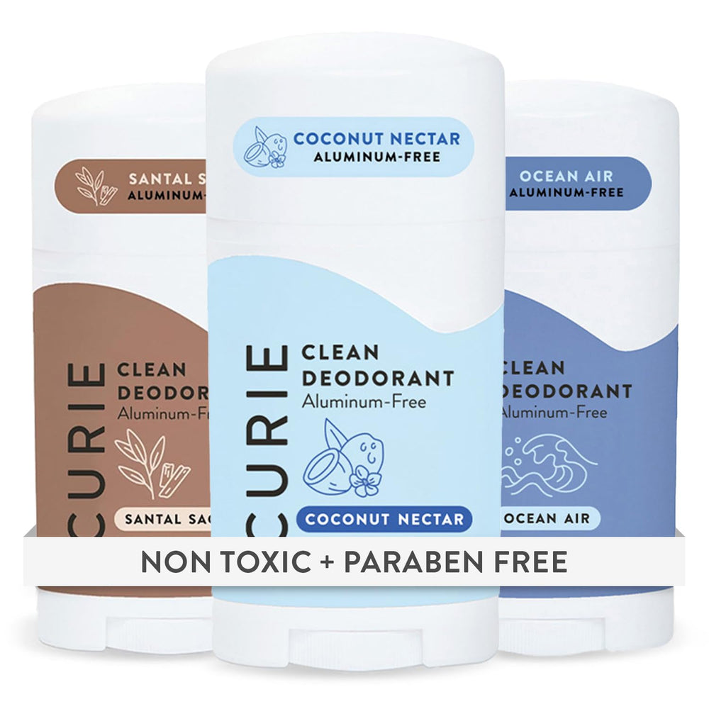 Curie Coconut Nectar deodorant stick for everyday freshness.