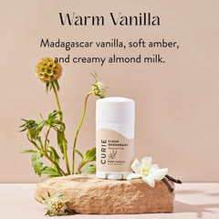 Curie unisex natural deodorant for daily odor protection.