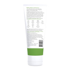 Curl Rhythm conditioner swatch demonstrates easy detangling and smooth comb-through.