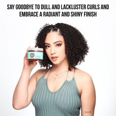 Twist-out definition using Curldaze Glossy Shine Gel on textured curls