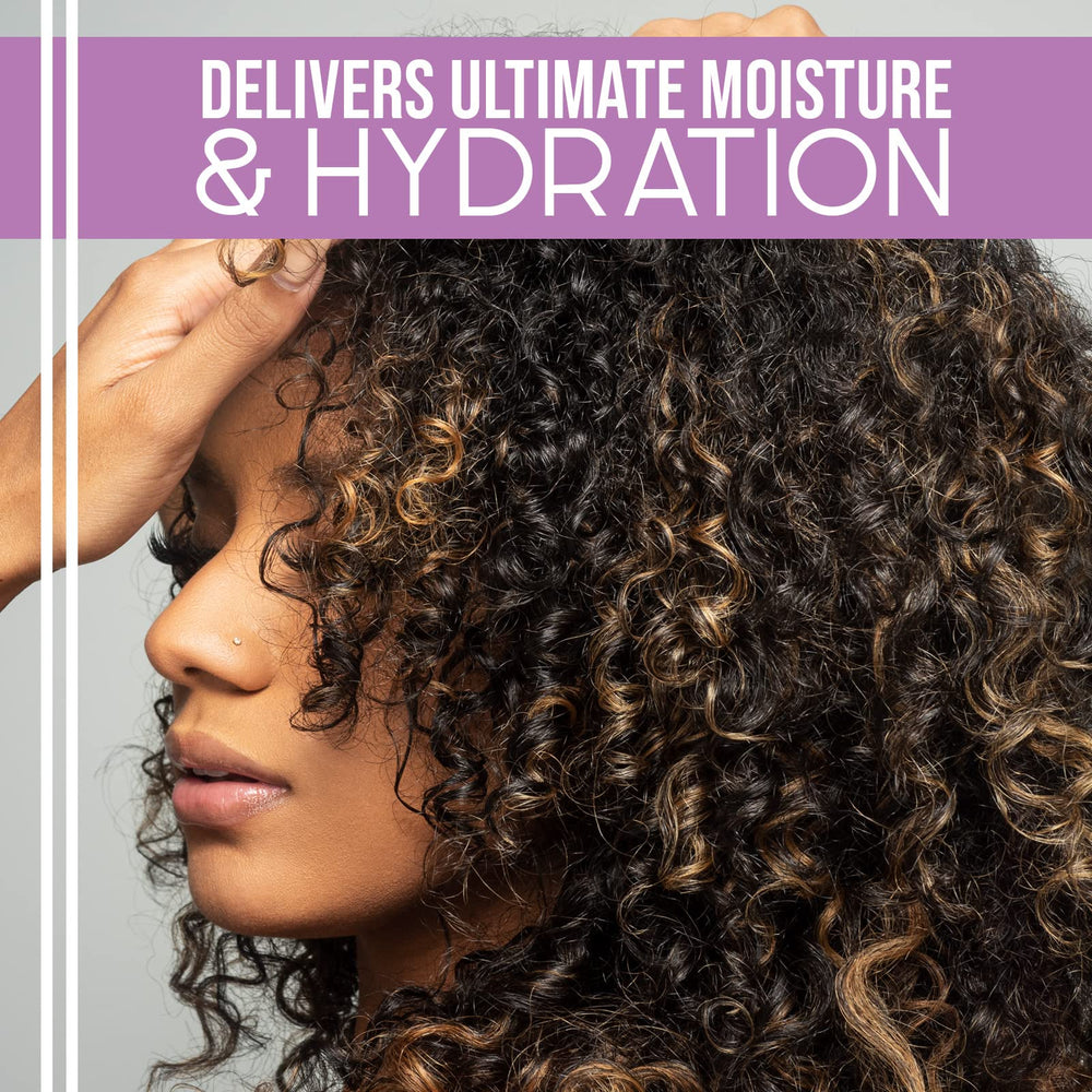 CurlMix texture closeup demonstrates rich formula ideal for deep moisture.
