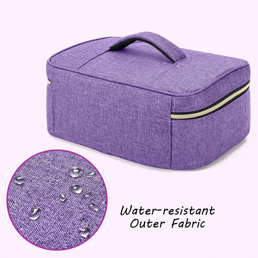 CURMIO bag offers nylon cushioning to protect bottles during transport.