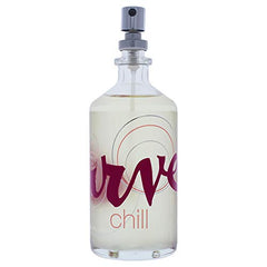 Curve Chill bottle angled to highlight a versatile scent for daily wear