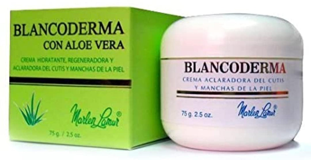 Curveland Blancoderma Cream packaging close-up, gentle daily-use for radiant skin.
