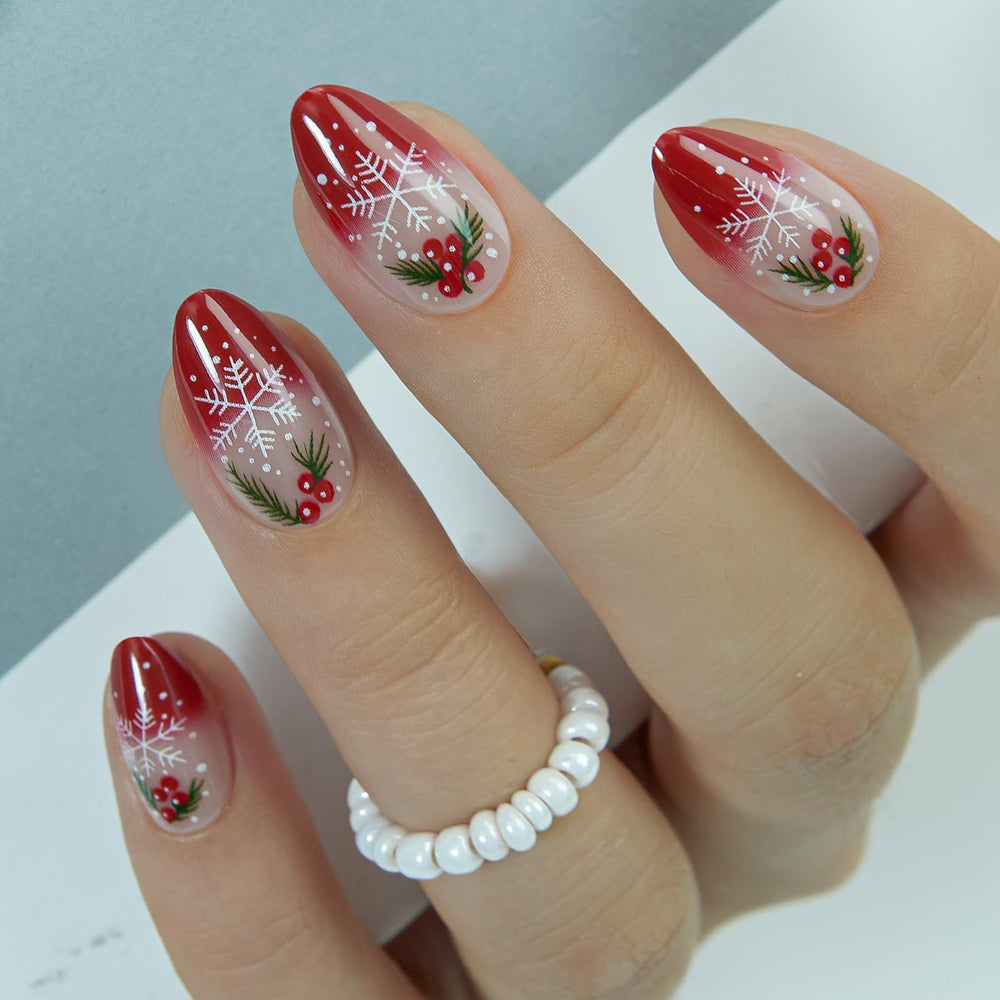 CurvLife gel nails close-up with glossy finish for durable daily wear