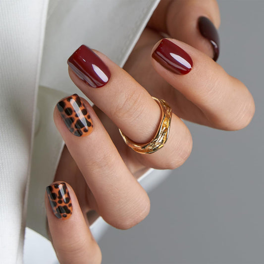 CurvLife press-on nails with soft gel finish provide natural fit for daily wear.