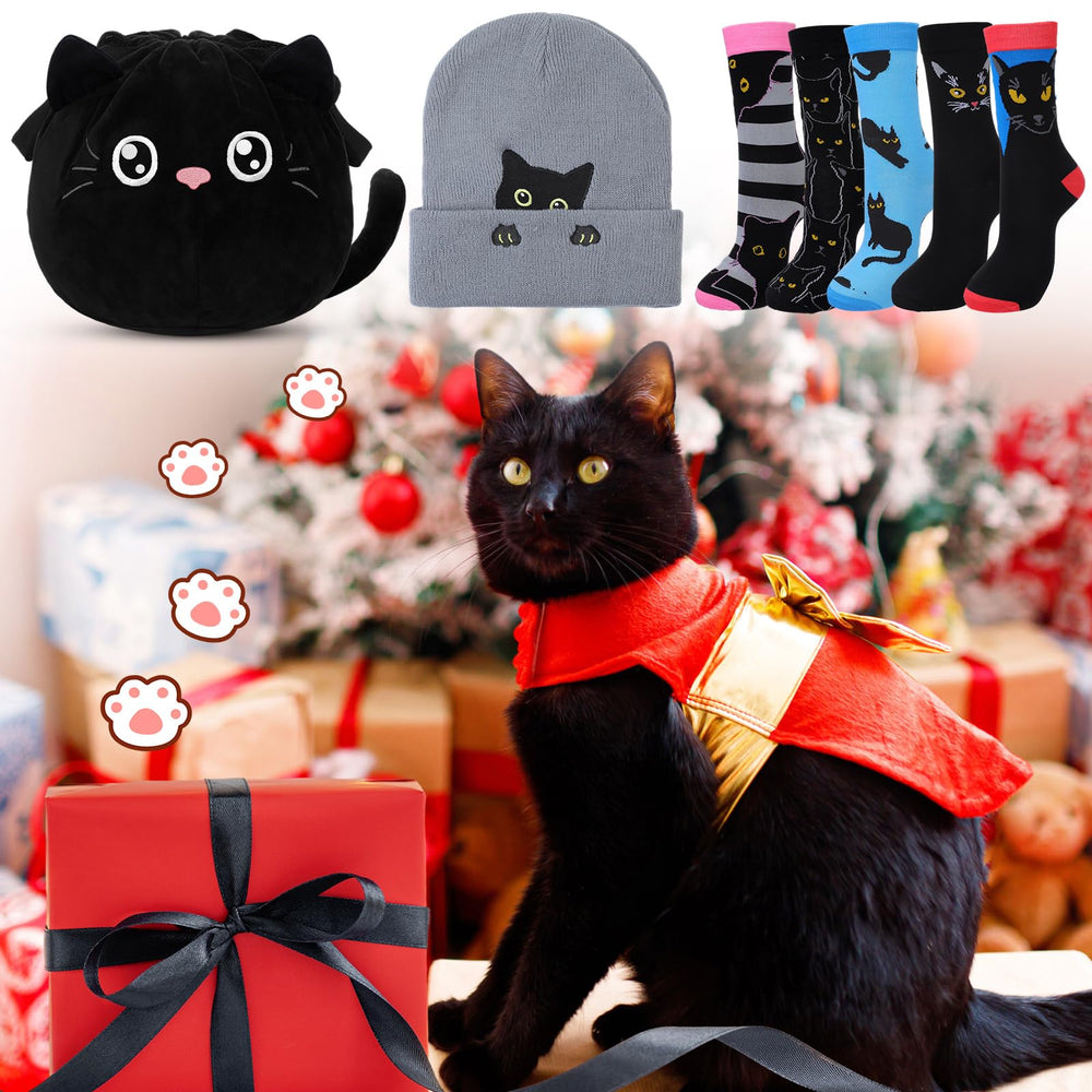 Cutecrop cat-pattern socks showcase playful designs.