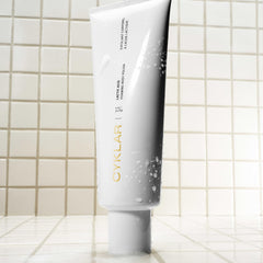 CYKLAR Lactic Acid Body Polish result: smoother skin texture closeup.