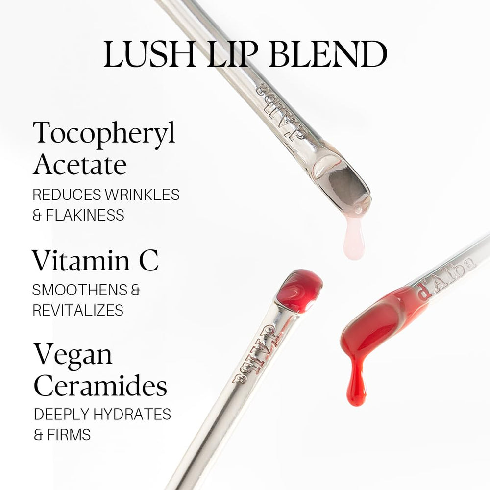 d'alba Piedmont Lip Glow Mood Volumizer gloss provides a hydrated, glossy finish