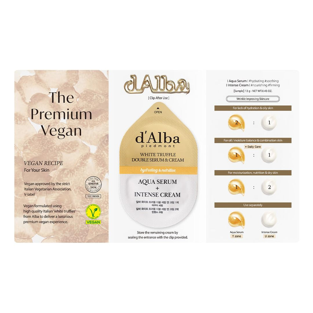 d'Alba White Truffle serum bottle highlighting antioxidant hydration for daily use