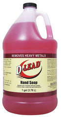 D-Lead Honey Almond hand soap gallon container for office or facility use