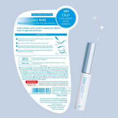 D-UP adhesion for strip lashes and bands delivers a natural, reliable result.