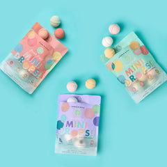 Pouches keep scents fresh between baths and reduce waste.