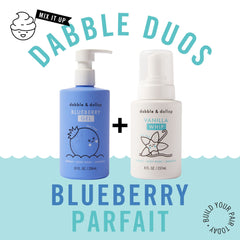 Dabble & Dollop Tear-Free Bath Time keeps bathtime calm for little ones.