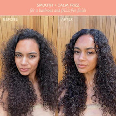 Hair with Mirage Mist after detangling and conditioning