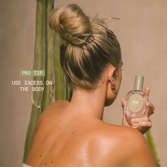 Shiny, silky texture after using Prickly Pear Oil
