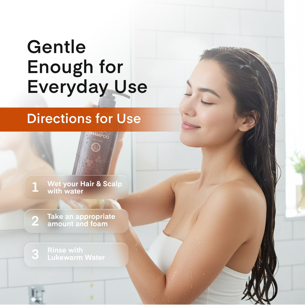 Daeng Gi Meo Ri shampoo in a bright bathroom for daily use.