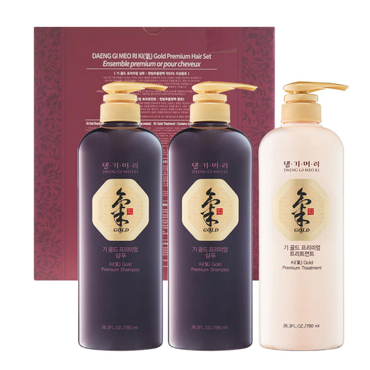 Daeng Gi Meo Ri Ki Gold Premium 2 shampoo bottle front view for scalp nourishment