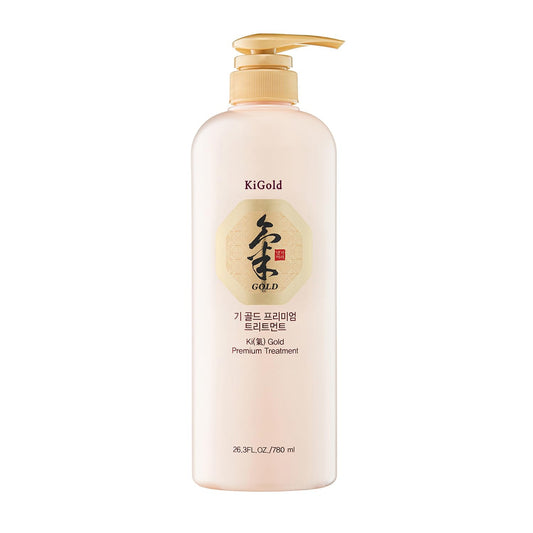 Daeng Gi Meo Ri Ki Gold Premium Treatment bottle ready for scalp refreshment